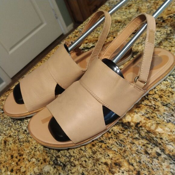 Sorel Women\'s Ella II Slingback Sandal Beige, Size 9 M main image 7